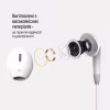 Наушники ColorWay 3.5 mm Wired Earphone Sound Wave White (CW-WD04WT) - Image 5