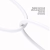 Наушники ColorWay 3.5 mm Wired Earphone Sound Wave White (CW-WD04WT) - Image 8