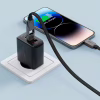 Дата кабель USB-C + USB-A to USB-C 1.2m 3.0A zink alloy C13-04 Black Acefast (6974316282334) - Image 6