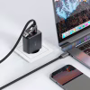 Дата кабель USB-C + USB-A to USB-C 1.2m 3.0A zink alloy C13-04 Black Acefast (6974316282334) - Image 7