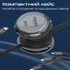 Дата кабель USB-C to Lightning 1.1m 27W + USB-C 60W + Micro USB TrioCord-R black Promate (triocord-r.black) - Image 3