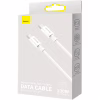 Дата кабель USB-C to USB-C 1.0m 100W white Baseus (CATYS-B02) - Image 3