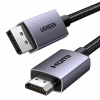 Кабель мультимедийный DisplayPort M to HDMI M 3.0m V2.0 4K30Hz DP125 black Ugreen (35843) - Image 3