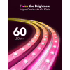 Светодиодная лента Govee H100E LED Compatible extension of H61E1, 1.0m, RGBIC , WI-FI/Bluetooth, white (H100E0D1) - Image 3