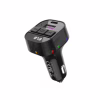 FM модулятор XO BCC17 Car Charger Smart Bluetooth Dual Port PD 30W Чорний (BCC17.black) - Image 2