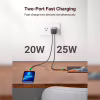 Зарядное устройство Ugreen 2xUSB 40W GAN (Type-C 25W+20W) PD CD294 (90573) - Image 2