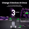Зарядний пристрій Ugreen 3xUSB 100W (2xUSB-C+USB-A) Gan Nexode Pro X757 (25874) - Image 3