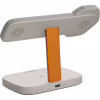 Зарядное устройство Canyon wireless charger HEXAGON WCS-310 3in1 LightGrey/Orange (CNS-WCS310LGOR) - Image 2