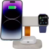 Зарядное устройство Canyon wireless charger HEXAGON WCS-310 3in1 LightGrey/Orange (CNS-WCS310LGOR) - Image 4