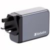 Зарядний пристрій Verbatim GaN 240 W 4 ports (USB-C-140 W,USB-C-100 W,USB-C-65 W /USB-A -3.0) (32205) - Image 3