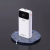 Батарея універсальна Dudao K15Pro 20000mAh PD/22.5W, QC, with built-in cables, White (6977196682447) - Image 5