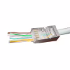 Конектор RJ45 cat.5e FTP 8P8C * 100 (наскрізні отв., позолоч. конт.) Cablexpert (LC-PTF-01/100) - Image 2