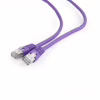 Патч-корд 0.5м FTP cat 6 CCA violet Cablexpert (PP6-0.5M/V) - Image 2