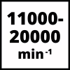 Реноватор Einhell TC-MG 250 CE, 250Вт, 11000-20000об/хв, набір насадок (4465185) - Image 4