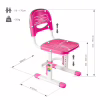 Шкільний стілець FunDesk Pink (SST3LS Pink) - Image 8