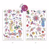 Набір для творчості Djeco Яскраві пташки наклейки на тіло (DJ09615) - Image 3