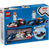 Конструктор LEGO City Автомобілі для перегонів F1 команд Williams Racing та Haas F1 (60464) - Image 6