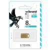 USB флеш накопитель Wibrand 8GB Hawk Gold USB 2.0 (WI2.0/HA8M1G) - Image 2