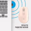 Мышка OfficePro M230P Silent Click Wireless/Bluetooth Pink (M230P) - Image 8