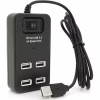 Концентратор Voltronic USB 2.0 to 4xUSB black (YT-HWS4-B) - Image 2