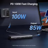 Концентратор Ugreen USB-C to 2xUSB 3.2 + 2xUSB-C 3.2 + 2xHDMI + DP 4K60Hz + PD 100W CM639 gray (35625) - Image 3