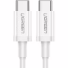 Дата кабель USB-C to USB-C 1.5m US264 18W ABS Cover White Ugreen (60519) - Image 2