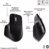 Комплект Logitech MX Keys S Combo для MAC Bluetooth/Wireles UA Space Grey (920-012845) - Image 3