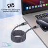 Дата кабель USB-C to USB-C 1.2m Promate (springy.grey) - Image 4