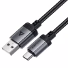 Дата кабель USB 2.0 AM to USB-C 1.2m 3.0A 18W aluminum alloy Black Acefast (6974316283782) - Image 3