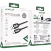 Дата кабель USB 2.0 AM to USB-C 1.2m 3.0A 18W aluminum alloy Black Acefast (6974316283782) - Image 5