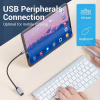 Перехідник USB 3.0 Type-C to USB AF (OTG) 0.15m Aluminum Alloy Vention (CCXHB) - Image 5