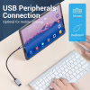 Переходник USB 3.0 Type-C to USB AF (OTG) 0.15m Aluminum Alloy Vention (CCXHB) - Image 5