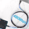 Дата кабель USB 2.0 AM to USB-C 3.0m 100W black Essager (EXC7A-CGC01-P) - Image 3