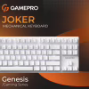Клавіатура GamePro Genesis Joker MK124W Outemu Red Switch USB UA White (MK124W) - Image 8