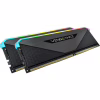 Модуль пам'яті для комп'ютера DDR4 32GB (2x16GB) 3600 MHz Vengeance RGB RT Black Corsair (CMN32GX4M2Z3600C18) - Image 3