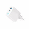 Зарядний пристрій Gembird 1хUSB-A (QC3.0 18W) + 1xType-C (PD 65W) white (TA-UC-PDQC65L-W-01) - Image 2