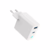 Зарядний пристрій Gembird 1хUSB-A (QC3.0 18W) + 1xType-C (PD 65W) white (TA-UC-PDQC65L-W-01) - Image 4