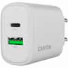 Зарядное устройство Canyon OnCharge 250 25W 1xPD 1xQC EU White (CNE-CHA250-21) - Image 5
