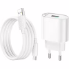 Зарядное устройство HOCO C109A Fighter USB QC3.0 + cable Micro 5P White (6931474784827) - Image 3