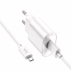 Зарядное устройство HOCO C109A Fighter USB QC3.0 + cable Micro 5P White (6931474784827) - Image 4