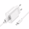 Зарядное устройство HOCO C109A Fighter USB QC3.0 + cable Micro 5P White (6931474784827) - Image 5