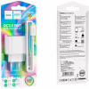 Зарядное устройство HOCO C109A Fighter USB QC3.0 + cable Micro 5P White (6931474784827) - Image 6