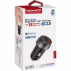 Зарядний пристрій Promate drivegear-pd33 USB-C PD33W + USB-A QC3.0 Black (drivegear-pd33) - Image 8
