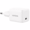 Зарядний пристрій Ugreen USB-C PD20W GaN X512 white (55554) - Image 3