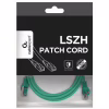 Патч-корд 0.25м S/FTP Cat 6A CU LSZH green Cablexpert (PP6A-LSZHCU-G-0.25M) - Image 4