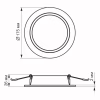 Светильник Videx LED 15W 5000K 220V (VL-DLBR-155) - Image 5