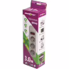 Сетевой фильтр питания Maxxter SPM3-G-10G 3м 3 розетки (SPM3-G-10G) - Image 2