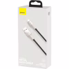 Дата кабель USB 3.1 AM to USB-C 0.25m 6.0A 66W Cafule Series Metal Black Baseus (CAKF000001) - Image 5