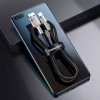 Дата кабель USB 3.1 AM to USB-C 0.25m 6.0A 66W Cafule Series Metal Black Baseus (CAKF000001) - Image 8