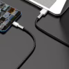 Дата кабель USB 3.1 AM to USB-C 0.25m 6.0A 66W Cafule Series Metal Black Baseus (CAKF000001) - Image 9